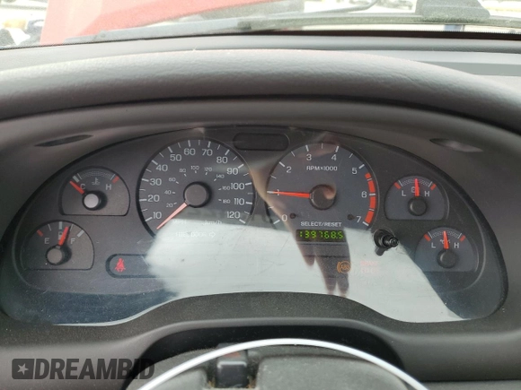 2003 Ford Mustang Standard with VIN 1FAFP40423F338975, listed as a Copart auction lot 51342295 with 139,768 mi miles and Clean Title. Bid and sale history available at carsss.com. Image 9.