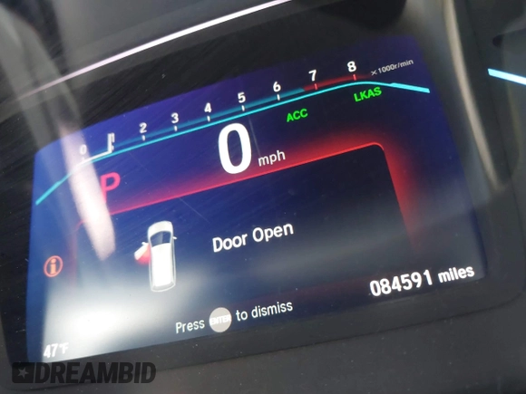 2019 Honda Odyssey EX with VIN 5FNRL6H57KB023443, listed as a IAAI auction lot 41813245 with 84,591 mi miles. Bid and sale history available at carsss.com. Image 15.