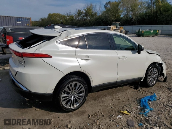 2022 Toyota Venza LE with VIN JTEAAAAH1NJ092647, listed as a Copart auction lot 71188904 with 17,386 mi miles and Salvage Title. Bid and sale history available at carsss.com. Image 3.