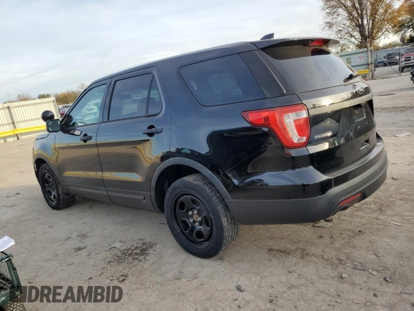 2016 Ford Utility Police Interceptor with VIN 1FM5K8AR4GGD31852, listed as a Copart auction lot 81687774 with 89,612 mi miles and Salvage Title. Bid and sale history available at carsss.com. Image 2.