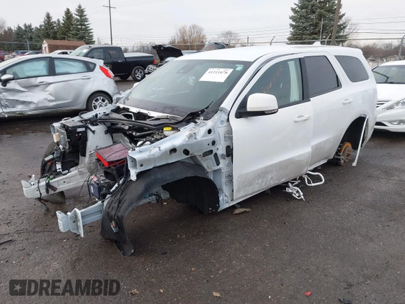 2022 Dodge Durango GT Plus with VIN 1C4RDJDG0NC215571, listed as a IAAI auction lot 41211078 with Not provided miles and . Bid and sale history available at DreamBid. Image 17.