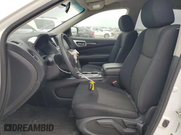 2018 Nissan Pathfinder SV z VIN 5N1DR2MN8JC613164, wystawiony jako Copart lot #51172865 z przebiegiem 126 016 mil mil oraz Szkoda całkowita • Salvage title. Historia ofert i sprzedaży dostępna na DreamBid. Obrazek 7.
