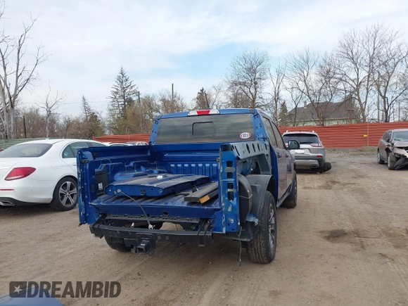 2023 Ford Maverick XL with VIN 3FTTW8E31PRA17316, listed as a IAAI auction lot 42061876 with 25,485 mi miles and . Bid and sale history available at DreamBid. Image 6.