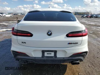 2019 BMW X4 M40i with VIN 5UXUJ5C58KLA93517, listed as a Copart auction lot 51622125 with 127,828 mi miles and Salvage title. Bid and sale history available at DreamBid. Image 6.