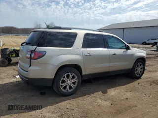 2014 GMC Acadia SLT with VIN 1GKKRRKD4EJ141730, listed as a Copart auction lot 48415335 with 155,138 mi miles and Salvage Title. Bid and sale history available at carsss.com. Image 3.