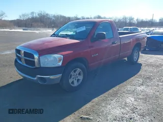 2008 Dodge 1500 ST with VIN 1D7HA16K28J201277, listed as a IAAI auction lot 41396768 with 243,517 mi miles and . Bid and sale history available at DreamBid. Image 2.