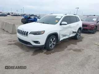 2019 Jeep Cherokee Limited with VIN 1C4PJLDB4KD346296, listed as a IAAI auction lot 41364345 with 171,855 mi miles and . Bid and sale history available at DreamBid. Image 17.