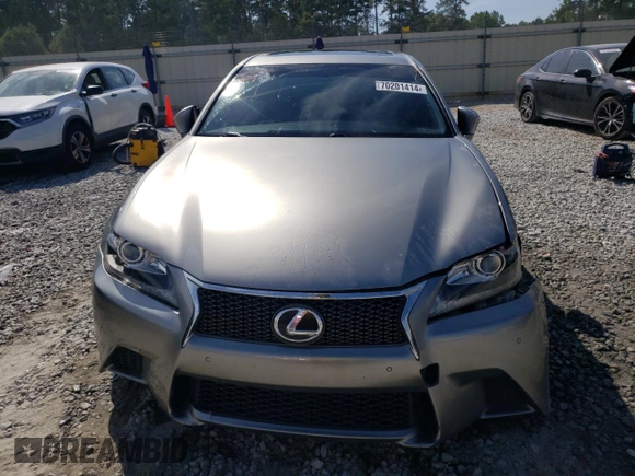 2015 Lexus GS 350 with VIN JTHBE1BL4FA007736, listed as a Copart auction lot 70201414 with 94,607 mi miles and Salvage Title. Bid and sale history available at carsss.com. Image 5.