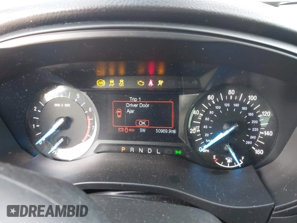 2018 Ford Fusion SE with VIN 3FA6P0H74JR278012, listed as a IAAI auction lot 41918935 with 50,969 mi miles. Bid and sale history available at carsss.com. Image 7.
