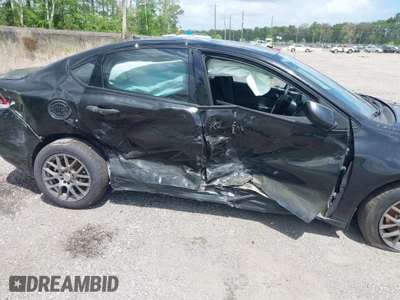 2013 Dodge Dart SE with VIN 1C3CDFAA7DD335495, listed as a IAAI auction lot 41237122 with 135,817 mi miles and . Bid and sale history available at carsss.com. Image 6.