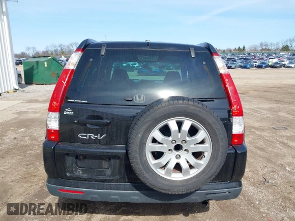 2005 Honda CR-V EX SE with VIN SHSRD78945U334461, listed as a IAAI auction lot 41775974 with 147,876 mi miles. Bid and sale history available at carsss.com. Image 16.