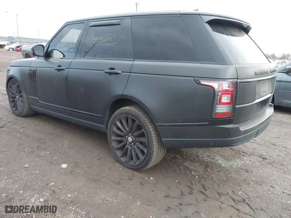 2017 Land Rover Range Rover with VIN SALGS2FE8HA326604, listed as a IAAI auction lot 41045678 with 56,150 mi miles. Bid and sale history available at carsss.com. Image 3.