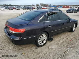 2007 Hyundai Azera SE with VIN KMHFC46F87A188870, listed as a Copart auction lot 76523004 with 0 mi miles and Non Repairable. Bid and sale history available at carsss.com. Image 3.