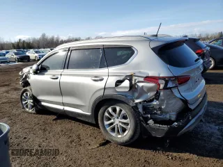 2020 Hyundai Santa Fe Essential with VIN 5NMS2CAD3LH225717, listed as a Copart auction lot 46838885 with 0 mi miles and Salvage Title. Bid and sale history available at carsss.com. Image 2.