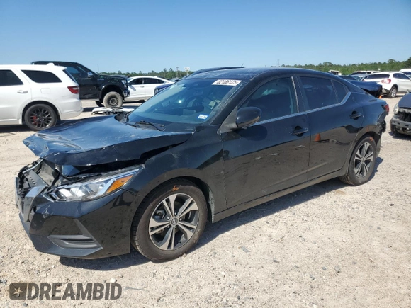 2023 Nissan Sentra SV with VIN 3N1AB8CV1PY226135, listed as a Copart auction lot 52168125 with 63,393 mi miles and Salvage Title. Bid and sale history available at DreamBid. Image 1.
