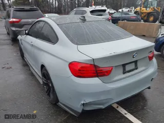 2017 BMW M4 with VIN WBS3R9C53HK709173, listed as a IAAI auction lot 41978162 with 105,427 mi miles. Bid and sale history available at carsss.com. Image 3.