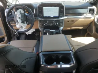 2022 Ford F-150 XL with VIN 1FTFW1ED4NFB39112, listed as a Copart auction lot 54496595 with 8,626 mi miles and Salvage Title. Bid and sale history available at DreamBid. Image 8.