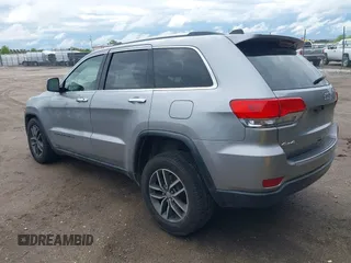 2017 Jeep Grand Cherokee Limited with VIN 1C4RJFBG9HC776459, listed as a IAAI auction lot 42182641 with 146,948 mi miles and . Bid and sale history available at DreamBid. Image 3.