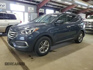 2018 Hyundai Santa Fe 2.4L z VIN 5NMZTDLB6JH108126, wystawiony jako Copart lot #67058345 z przebiegiem 136 684 mil mil oraz Czysty tytuł • Clean title. Historia ofert i sprzedaży dostępna na DreamBid. Obrazek 1.