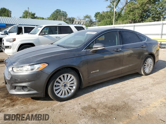 2015 Ford Fusion SE Hybrid with VIN 3FA6P0LU1FR136933, listed as a Copart auction lot 61915914 with 153,614 mi miles and Salvage Title. Bid and sale history available at carsss.com. Image 1.