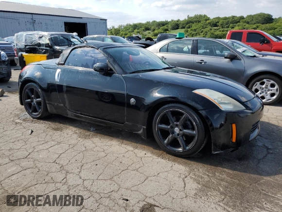 2004 Nissan 350Z Enthusiast with VIN JN1AZ36D44T110210, listed as a Copart auction lot 63060574 with 87,592 mi miles and Salvage Title. Bid and sale history available at carsss.com. Image 4.