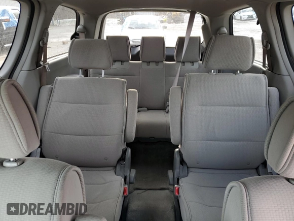 2007 Nissan Quest S with VIN 5N1BV28U27N128407, listed as a Copart auction lot 86583964 with 186,644 mi miles and Salvage Title. Bid and sale history available at carsss.com. Image 10.