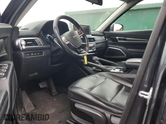 2022 Kia Telluride LX with VIN 5XYP24HC8NG267824, listed as a Copart auction lot 41791845 with 103,014 mi miles and Salvage title. Bid and sale history available at DreamBid. Image 7.