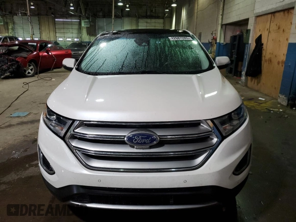2015 Ford Edge Titanium with VIN 2FMPK4K87FBB72595, listed as a Copart auction lot 42687285 with 124,951 mi miles and Clean Title. Bid and sale history available at carsss.com. Image 5.