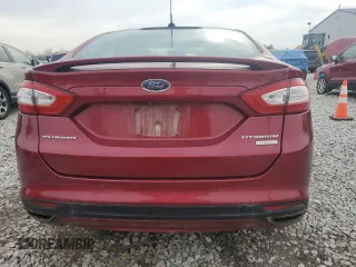 2016 Ford Fusion Titanium with VIN 3FA6P0K95GR104520, listed as a Copart auction lot 52491815 with 116,602 mi miles and Salvage Title. Bid and sale history available at carsss.com. Image 6.