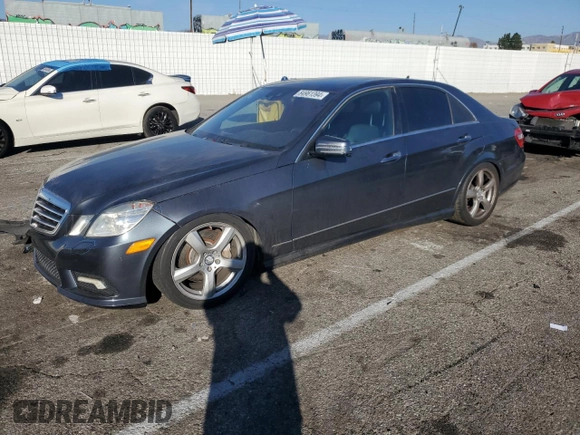 2011 Mercedes-Benz E 550 Luxury with VIN WDDHF7CBXBA307881, listed as a Copart auction lot 84961394 with 192,563 mi miles and Salvage Title. Bid and sale history available at DreamBid. Image 1.