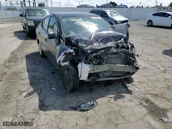 2014 Nissan Versa S Plus with VIN 3N1CN7AP3EL847045, listed as a Copart auction lot 50464615 with 58,832 mi miles and Salvage Title. Bid and sale history available at carsss.com. Image 10.
