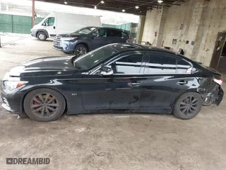 2016 Infiniti Q50 2.0t Premium with VIN JN1CV7AR5GM251834, listed as a IAAI auction lot 41886327 with 115,414 mi miles. Bid and sale history available at carsss.com. Image 15.
