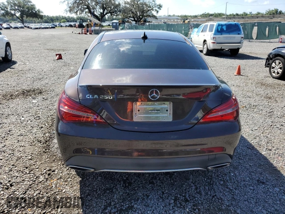 2018 Mercedes-Benz CLA 250 with VIN WDDSJ4EB1JN671338, listed as a Copart auction lot 60686855 with 96,574 mi miles and Salvage title. Bid and sale history available at DreamBid. Image 6.