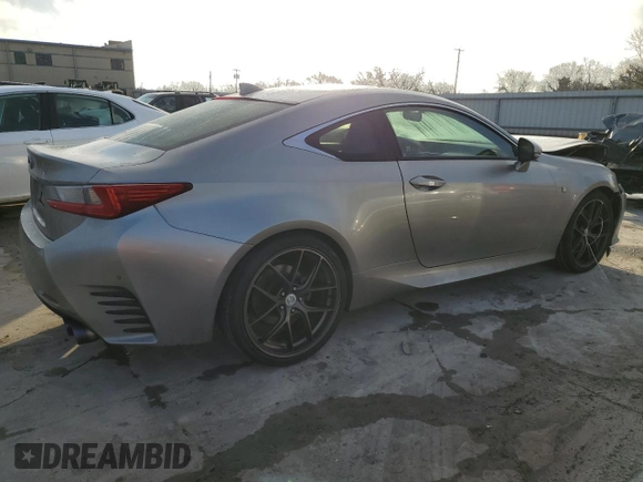 2016 Lexus RC 200t F Sport z VIN JTHHA5BC5G5001385, wystawiony jako Copart lot #48736855 z przebiegiem 123 957 mil mil oraz Szkoda całkowita • Salvage title. Historia ofert i sprzedaży dostępna na DreamBid. Obrazek 3.
