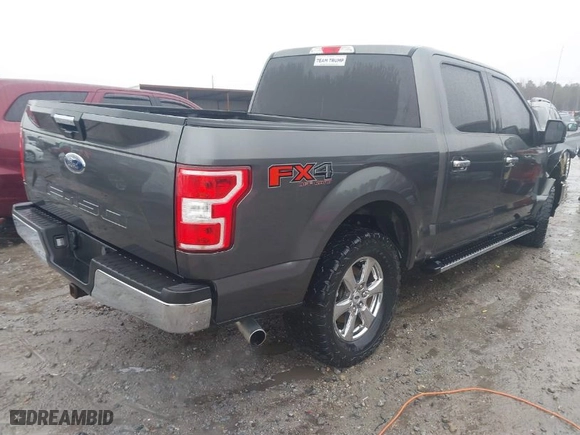 2018 Ford F-150 XL with VIN 1FTEW1E53JFC38812, listed as a IAAI auction lot 41514489 with 112,851 mi miles. Bid and sale history available at carsss.com. Image 4.