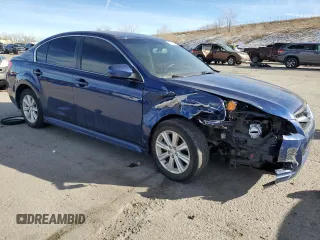 2010 Subaru Legacy Premium All-Weather Anniversary with VIN 4S3BMBH67A3227851, listed as a Copart auction lot 84031834 with 138,386 mi miles and Salvage title. Bid and sale history available at DreamBid. Image 4.