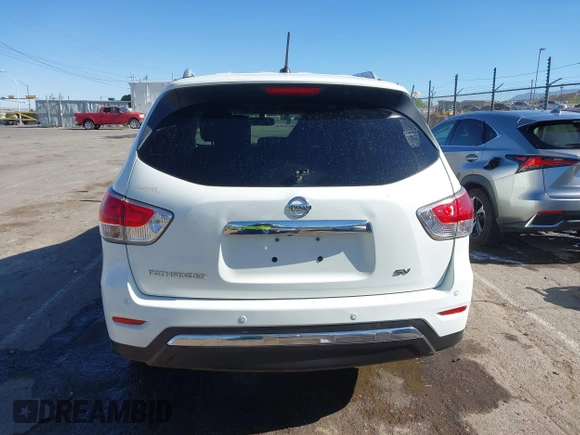 2016 Nissan Pathfinder S with VIN 5N1AR2MN7GC638875, listed as a IAAI auction lot 41996143 with 92,637 mi miles and . Bid and sale history available at DreamBid. Image 16.