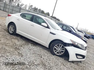 2013 Kia Optima LX z VIN KNAGM4A76D5349580, wystawiony jako Copart lot #43400545 z przebiegiem 156 241 mil mil oraz Szkoda całkowita • Salvage title. Historia ofert i sprzedaży dostępna na DreamBid. Obrazek 4.