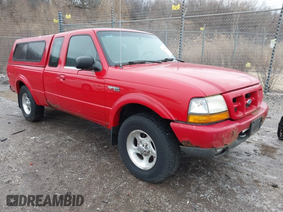 2000 Ford Ranger XLT with VIN 1FTZR15X2YTA18048, listed as a IAAI auction lot 41528447 with 227,556 mi miles and . Bid and sale history available at DreamBid. Image 1.