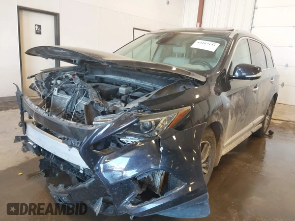 2019 Infiniti QX60 Luxe with VIN 5N1DL0MM6KC548023, listed as a IAAI auction lot 42267143 with 94,231 mi miles and . Bid and sale history available at DreamBid. Image 6.