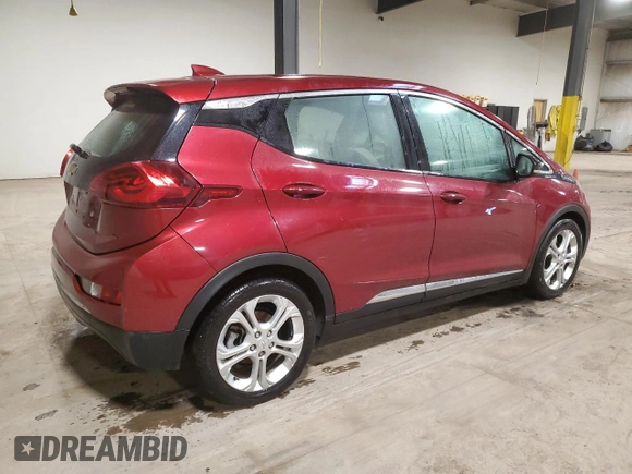 2017 Chevrolet Bolt EV LT z VIN 1G1FW6S05H4159246, wystawiony jako Copart lot #49424255 z przebiegiem 37 505 mil mil oraz Czysty tytuł • Clean title. Historia ofert i sprzedaży dostępna na DreamBid. Obrazek 3.