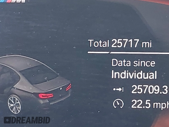 2023 BMW 5 Series 530i with VIN WBA53BH0XPCN25845, listed as a IAAI auction lot 42226987 with 25,717 mi miles and . Bid and sale history available at DreamBid. Image 16.