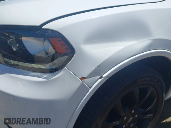 2019 Dodge Durango GT with VIN 1C4RDJDGXKC561025, listed as a IAAI auction lot 42549454 with 35,707 mi miles and . Bid and sale history available at DreamBid. Image 6.