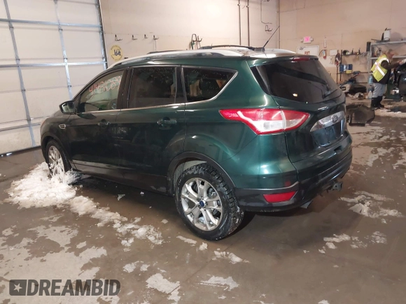 2014 Ford Escape Titanium with VIN 1FMCU9J93EUB95638, listed as a IAAI auction lot 41481089 with 182,258 mi miles. Bid and sale history available at carsss.com. Image 3.