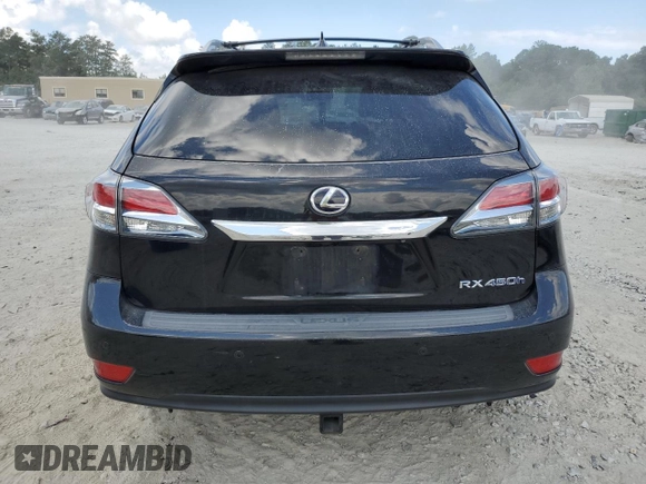 2015 Lexus RX 450h with VIN 2T2BC1BAXFC002134, listed as a Copart auction lot 60684964 with Not provided miles and Salvage title. Bid and sale history available at DreamBid. Image 6.