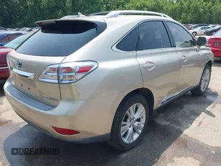 2012 Lexus RX 450h with VIN JTJBC1BA4C2430180, listed as a IAAI auction lot 42376564 with 126,101 mi miles and . Bid and sale history available at DreamBid. Image 4.