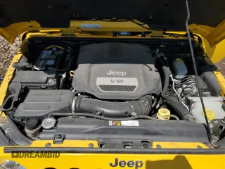 2015 Jeep Wrangler Unlimited Sahara with VIN 1C4HJWEG7FL593355, listed as a Copart auction lot 56784425 with 74,498 mi miles and Salvage title. Bid and sale history available at DreamBid. Image 11.
