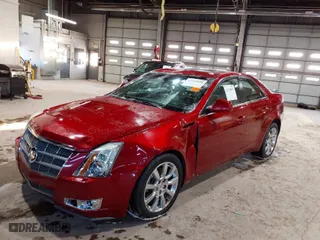 2009 Cadillac CTS AWD w/1SB with VIN 1G6DT57V190172738, listed as a IAAI auction lot 41310599 with 148,351 mi miles. Bid and sale history available at carsss.com. Image 6.