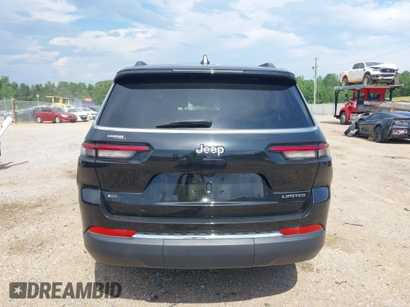 2022 Jeep Grand Cherokee Limited with VIN 1C4RJJBGXN8548231, listed as a IAAI auction lot 42572731 with 23,852 mi miles and . Bid and sale history available at DreamBid. Image 16.