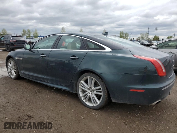 2015 Jaguar XJ Premium Luxury with VIN SAJXJ1CD3F8V88780, listed as a Copart auction lot 57488345 with 62,776 mi miles and Clean Title. Bid and sale history available at DreamBid. Image 2.